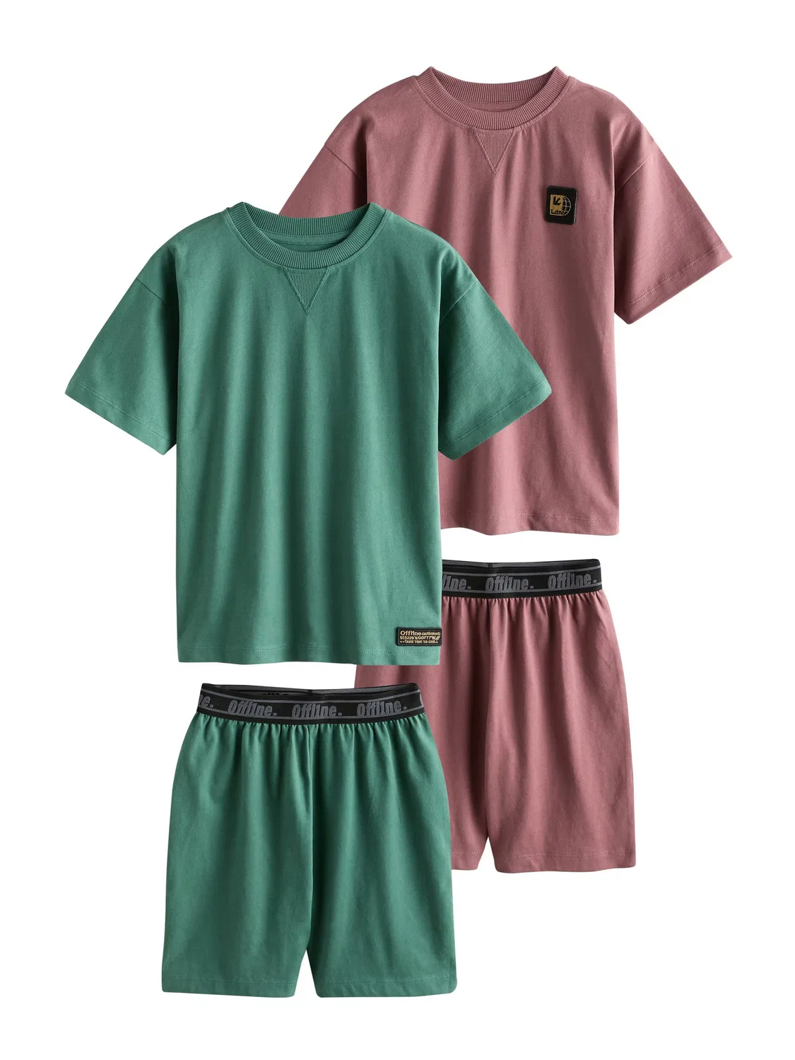 Пижама Next, Reed/Magenta