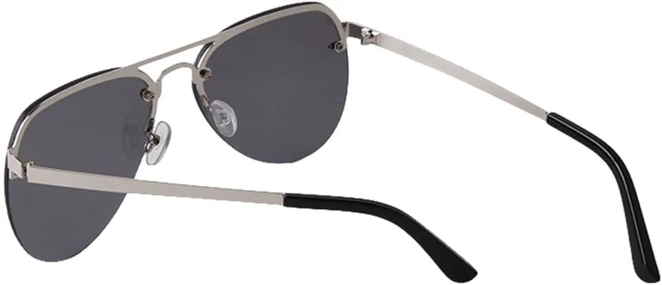 

Женские солнцезащитные очки квадратной формы 2027 года, винтажные солнцезащитные очки с большой оправой и зеркальными линзами, защита от ультрафиолета UV400 MTZJH, C3