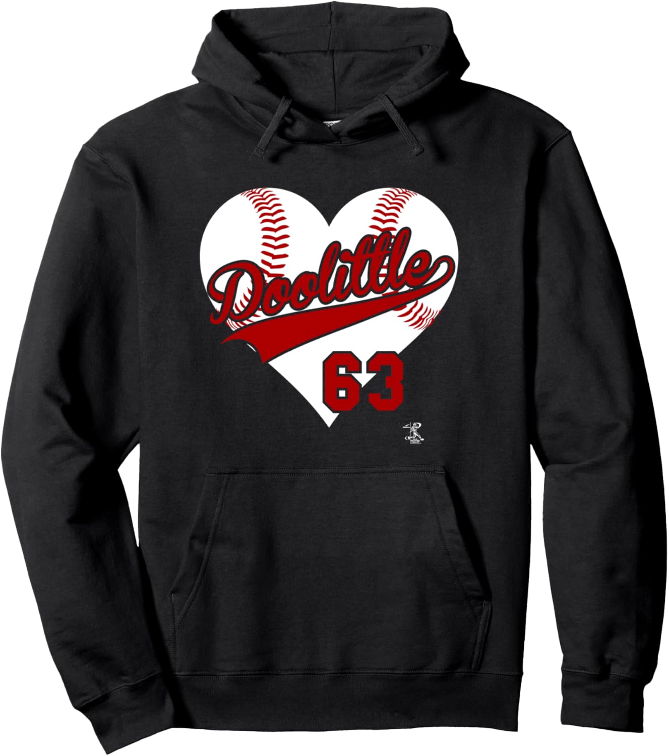 

Худи Sean Doolittle Baseball Heart Game Day, черная Ballpark Mvp, Черный, Худи Sean Doolittle Baseball Heart Game Day, черная Ballpark Mvp