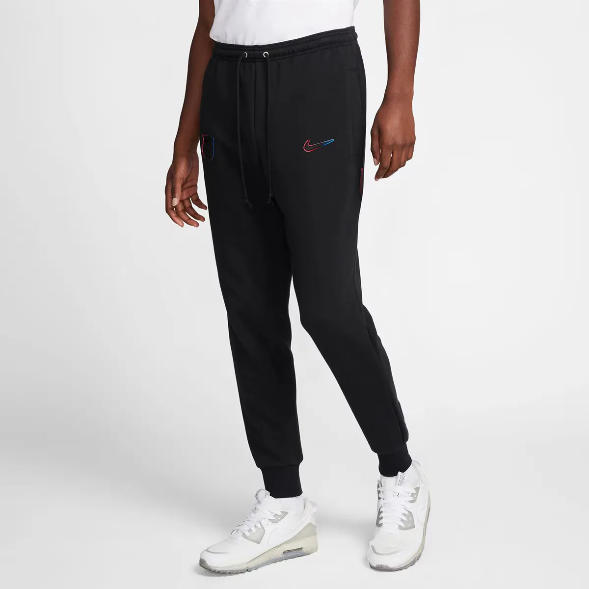 

ФК Барселона мужские брюки 2024-2025 Стандартный выпуск Away Nike, чёрный