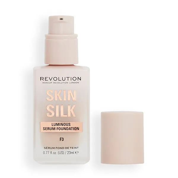 Составляют основу Skin Silk Luminous Serum Foundation Revolution, F3 — фото 2