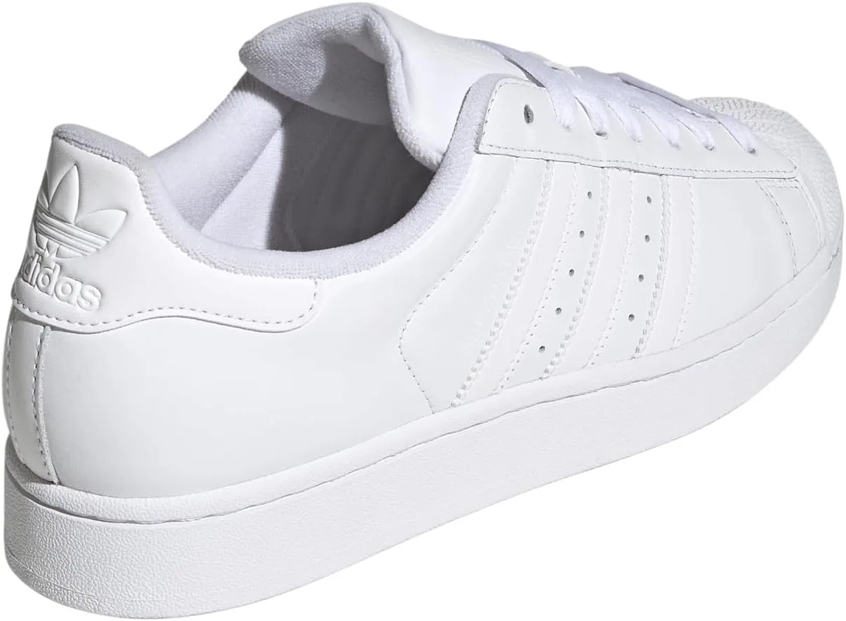 Мужские повседневные кроссовки Adidas Superstar II JI0080 белого цвета — фото 4