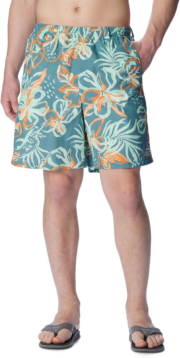 

Мужские шорты Columbia Super Backcast Water, Tranquil Teal Wildwaters Print