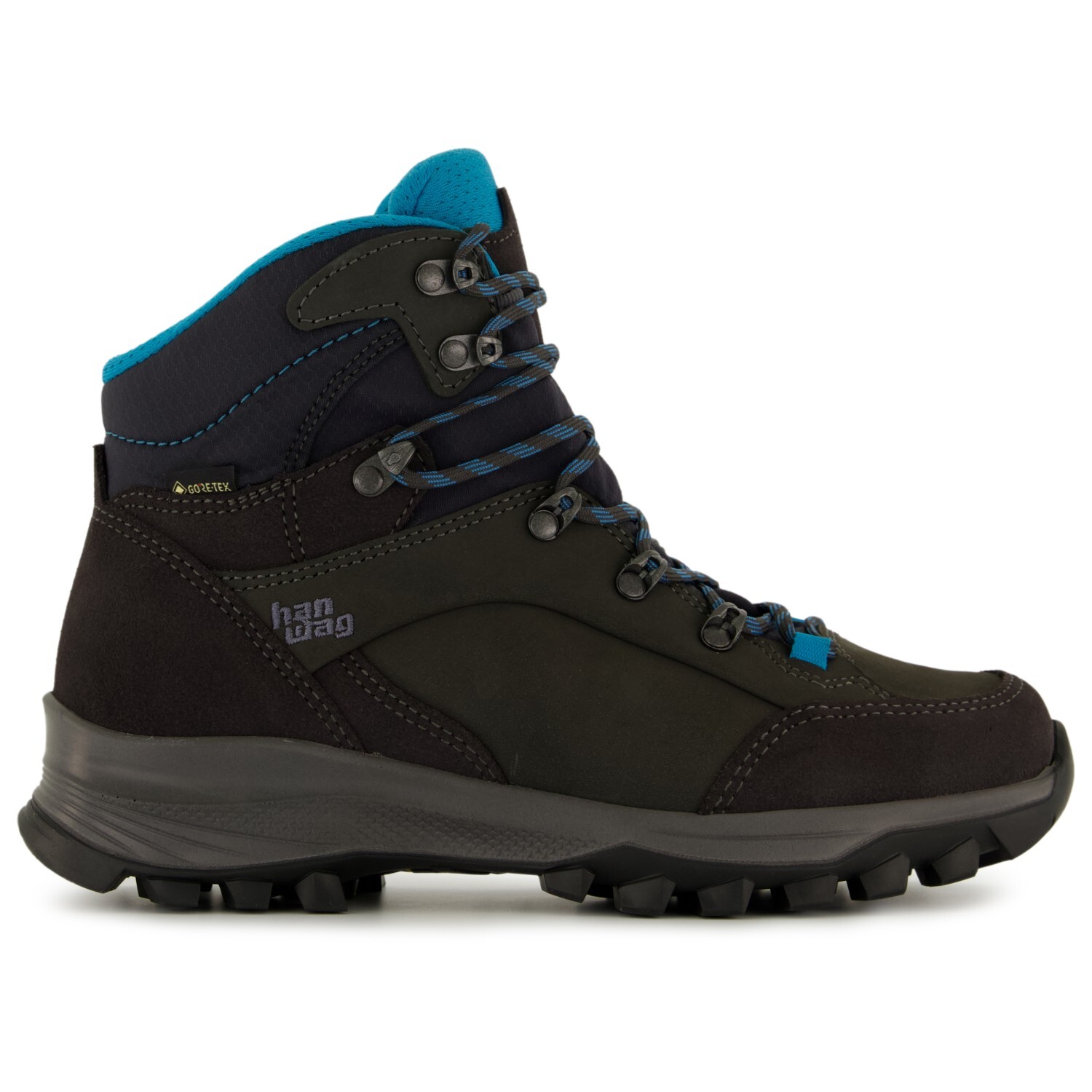 Ботинки для прогулки Hanwag Women's Banks GTX, цвет Asphalt/Ocean