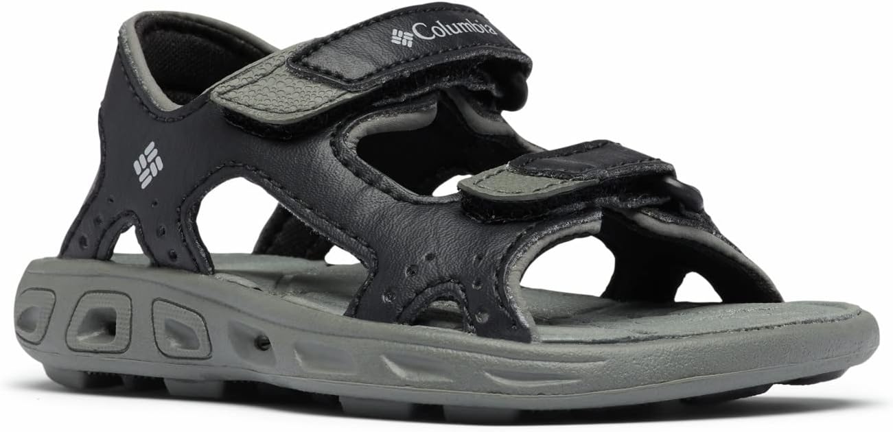 

Columbia unisex-child Techsun Vent SandalСпортивные сандалии, Black, Columbia Grey