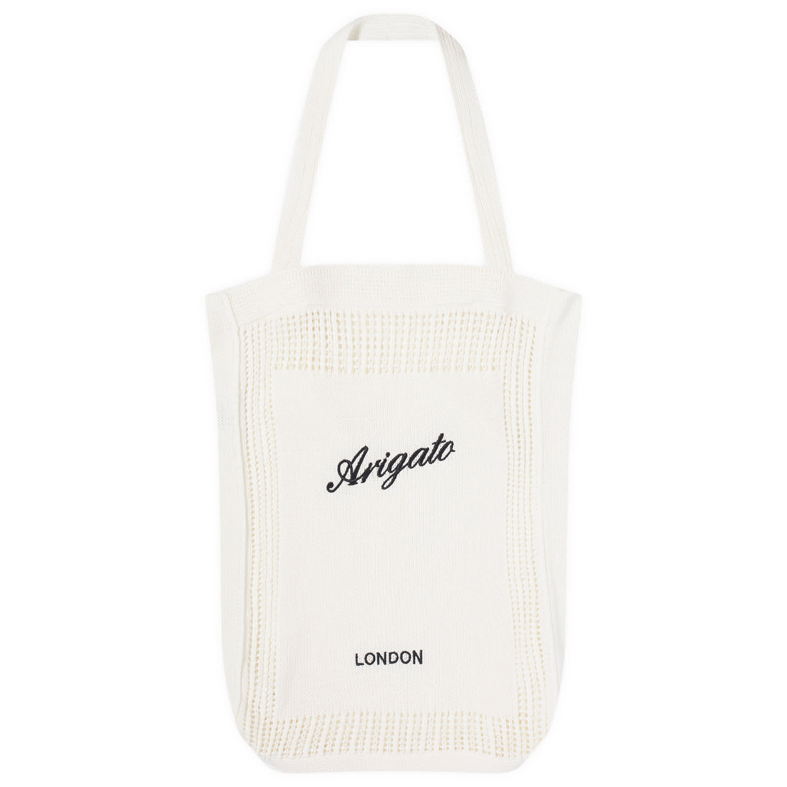 

Сумка Axel Arigato Oceane Knitted Shopper Bag, цвет Off White