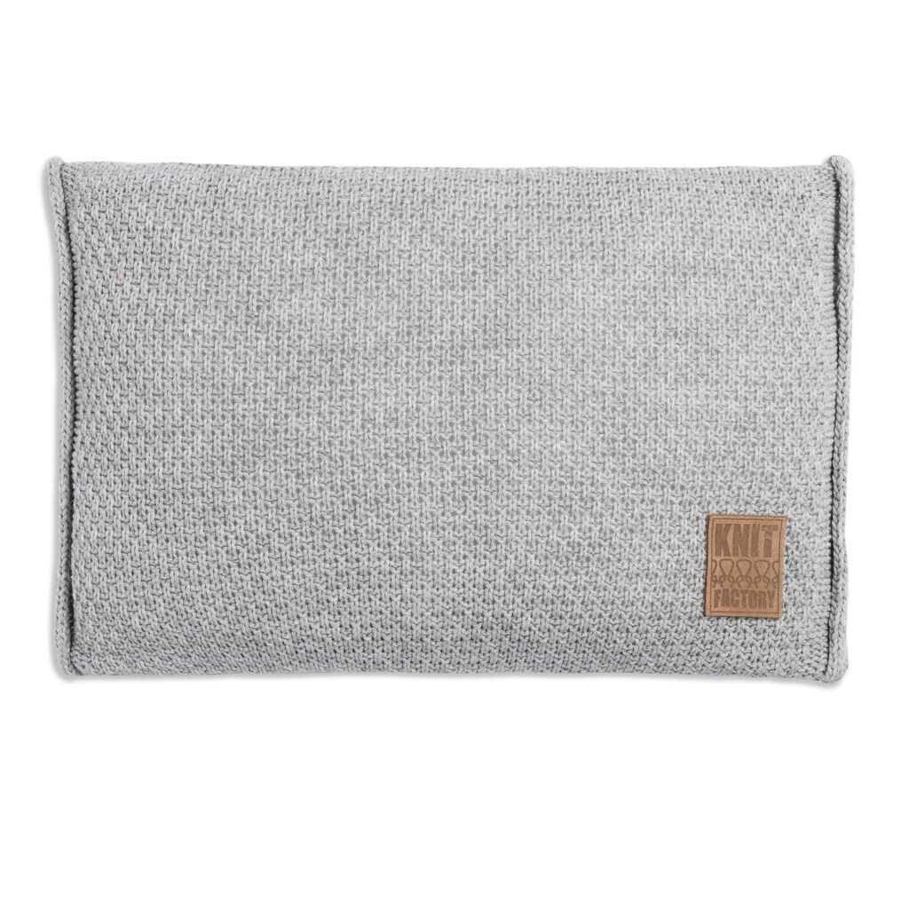 

Подушка Knit Factory Jesse - Серый - 60x40 см