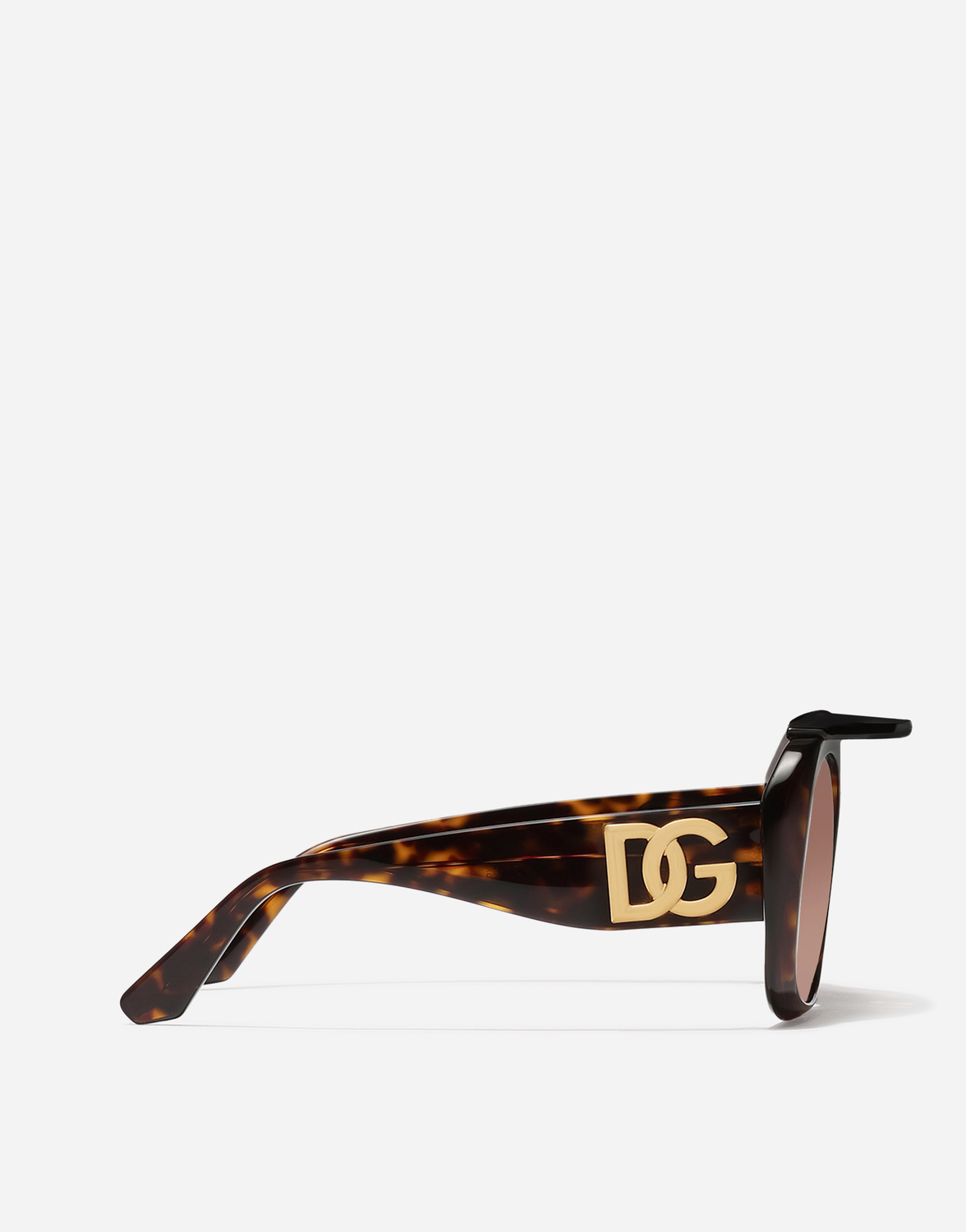 Сицилийские уличные солнцезащитные очки DOLCE & GABBANA, коричневый — фото 4