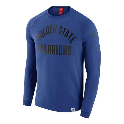 

Толстовка Nike MENS NBA Golden State Warriors Basketball Crew-neck Blue, синий