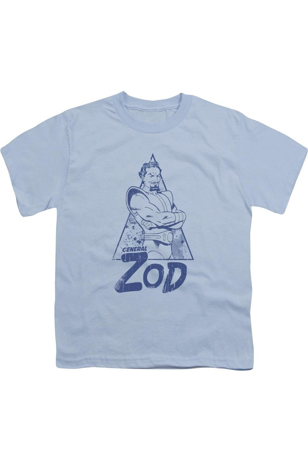 

Футболка с коротким рукавом для детей "Superman Vintage Zod" Gildan, светло-голубой