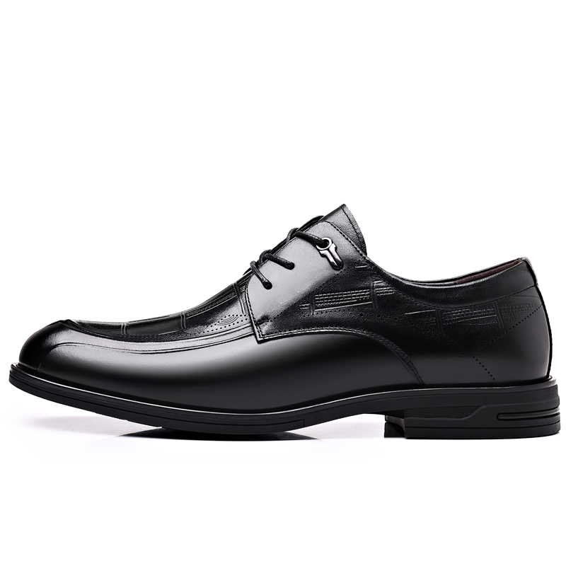 

Черные туфли Dress Shoes Men's Black SHUPATE, однослойные
