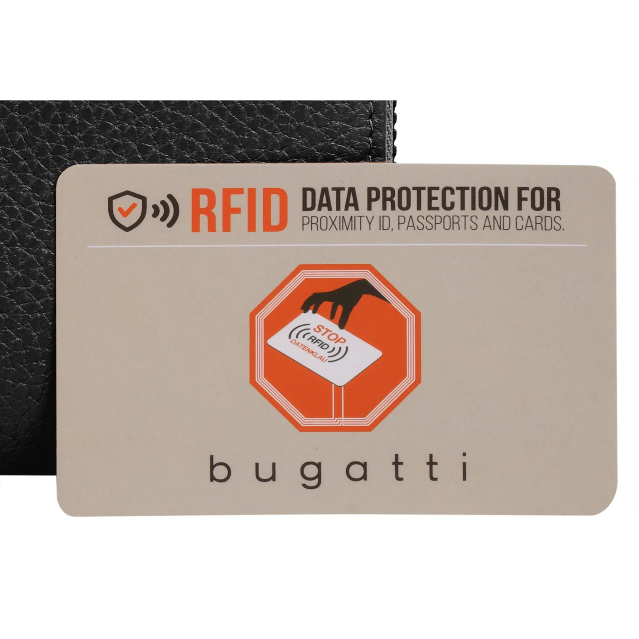 

Кошелек bugatti "ELSA", натуральная кожа, черный