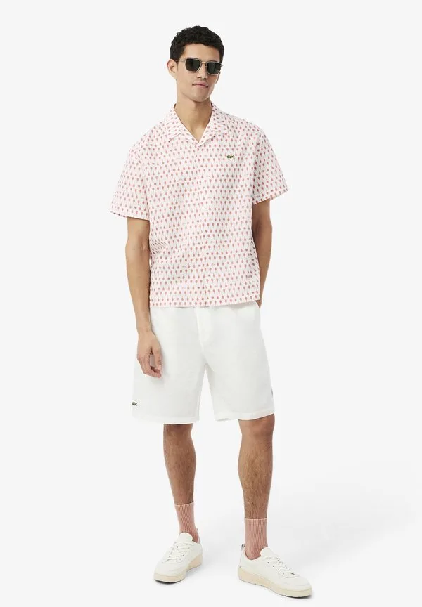 Рубашка lacoste Lacoste, Blanc/Marron Id — фото 2