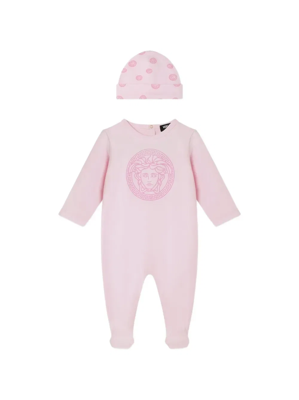 Пижама Medusa Dots Versace Kids, розовый