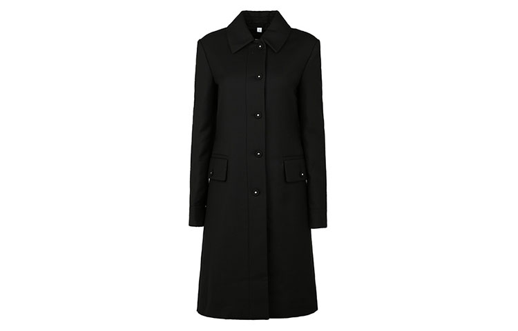 

Пальто женское черное Burberry
