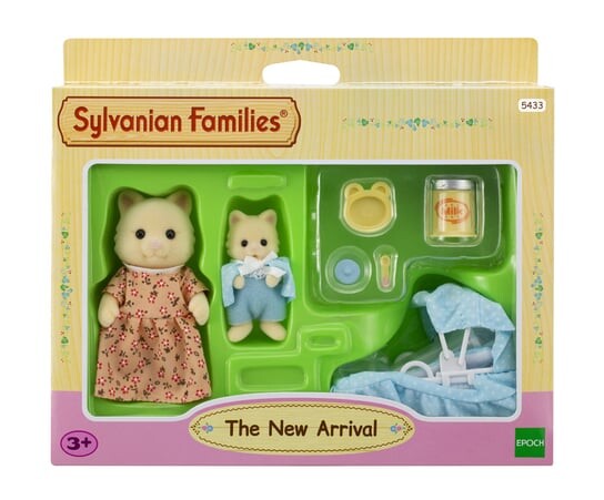 

Sylvanian Families, коллекционные фигурки, набор «Новорожденный с мамой и детской кроваткой»
