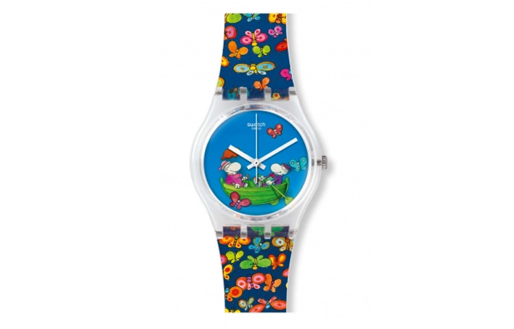 

SWATCH Часы Unisex Blue Watch GZ307S, Blue