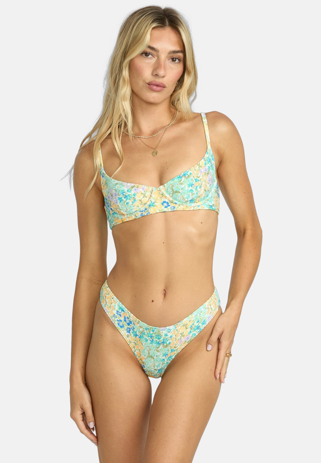 

Верх бикини MORNING SWELL HELENA Billabong, бирюзовый