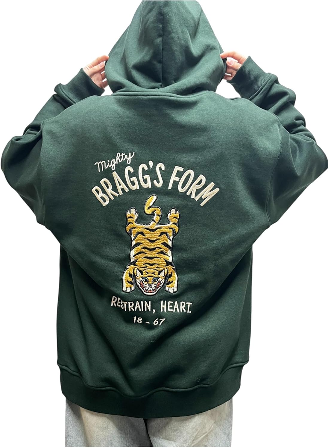 

Толстовка на молнии POWER TO THE PEOPLE (с вышитым логотипом тибетского тигра) / 5301046 / Унисекс для взрослых