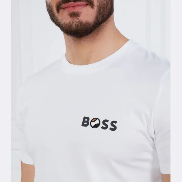 Футболка стандартного кроя Tiburt 398 Boss, белый — фото 4