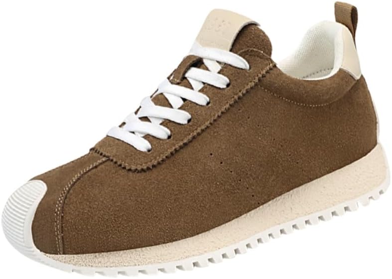 

Мужские спортивные кэжуал кроссовки - удобный дизайн на шнуровке для повседневной носки Fusecottc, хаки