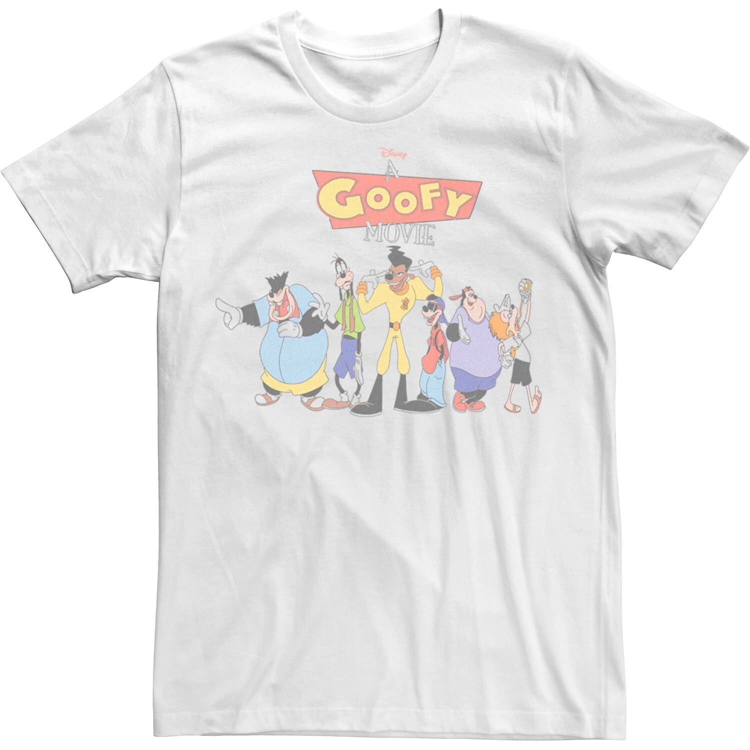 

Мужская футболка A Goofy Movie Hyuck Hyuck Group Shot Licensed Character