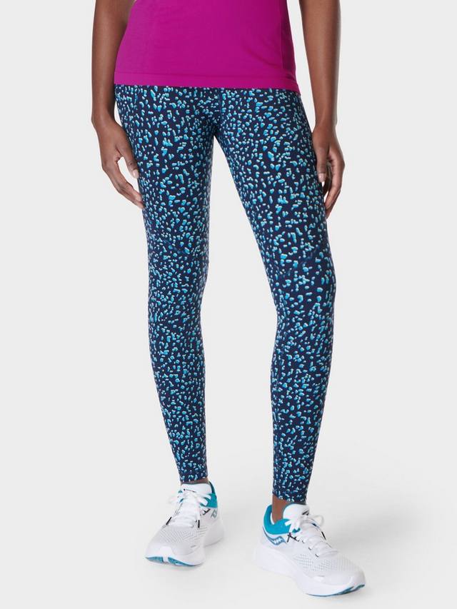 

Леггинсы для силовой тренировки Sweaty Betty, цвет Blue Abstract