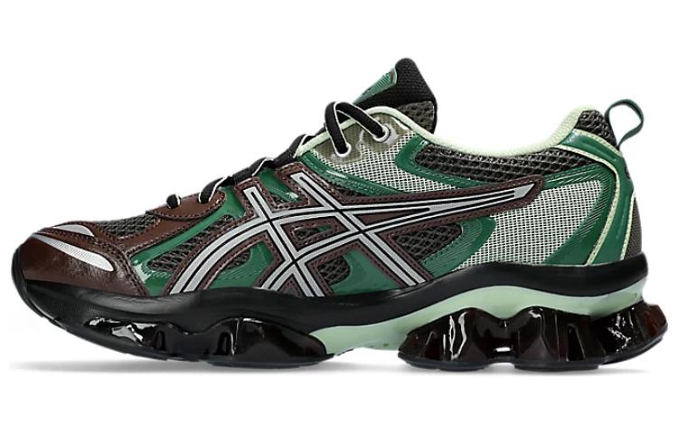 Asics Gel Quantum Kinetic Dark Sepia Shamrock, Tрефойл Грин — фото 2