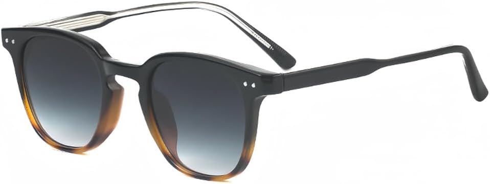 

Круглые ретро-солнцезащитные очки для мужчин в стиле панк, модные солнцезащитные очки для женщин, для путешествий и активного отдыха, защита от УФ-излучения UV400 WNCKSQ, C03 Tortoiseshell