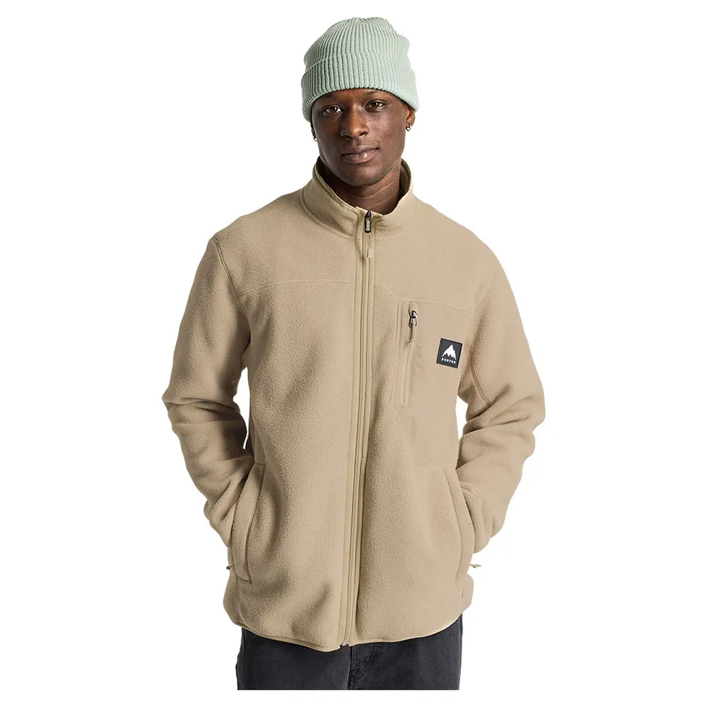 

Флис Burton Cinder full zip, бежевый