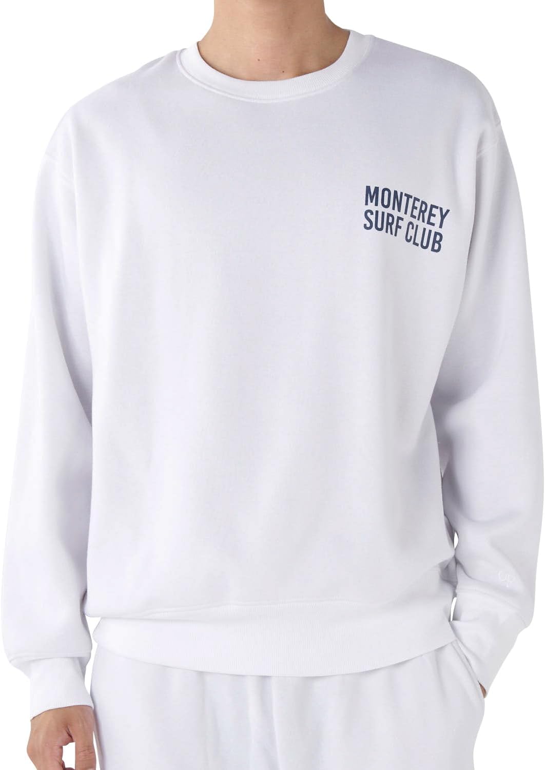 

Мужская толстовка Ocean Pacific 534015, круглый вырез, флисовая подкладка, белый