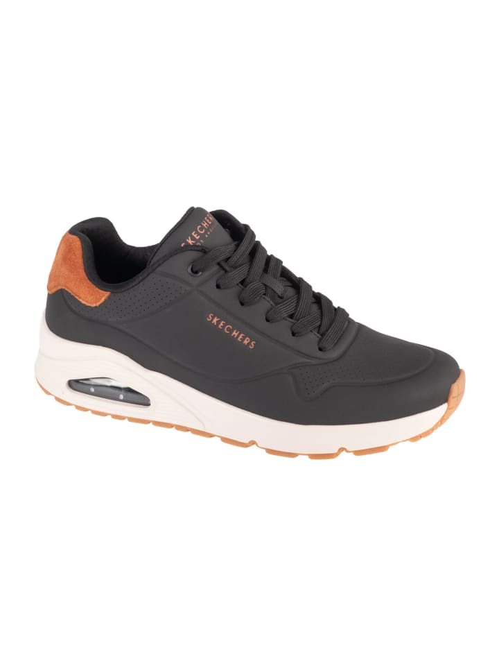 

Кроссовки на шнуровке Skechers, черный