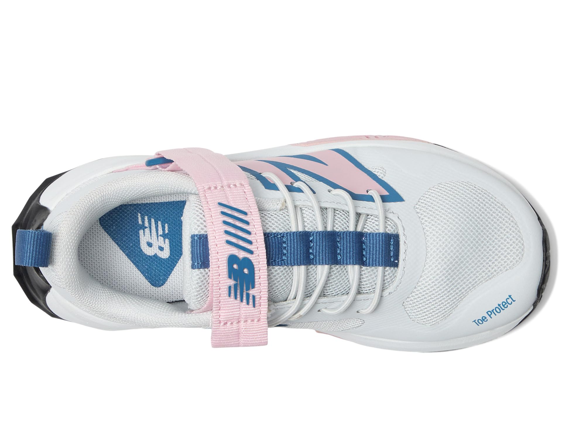 Туфли New Balance Kids Fuelcell Play v1 Hook-and-Loop, цвет Quartz Grey/Rose Sugar/Sea Stone — фото 2