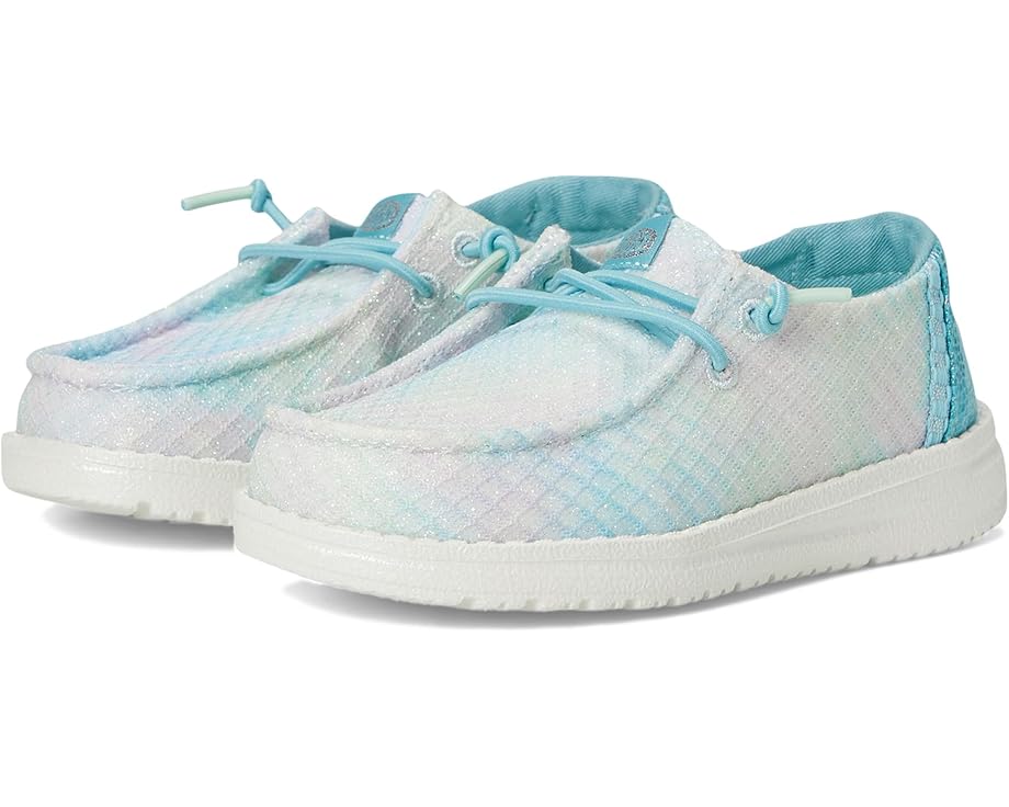 

Лоферы Hey Dude Kids Wendy Mermaid Shimmer, цвет Reef Blue/Multi