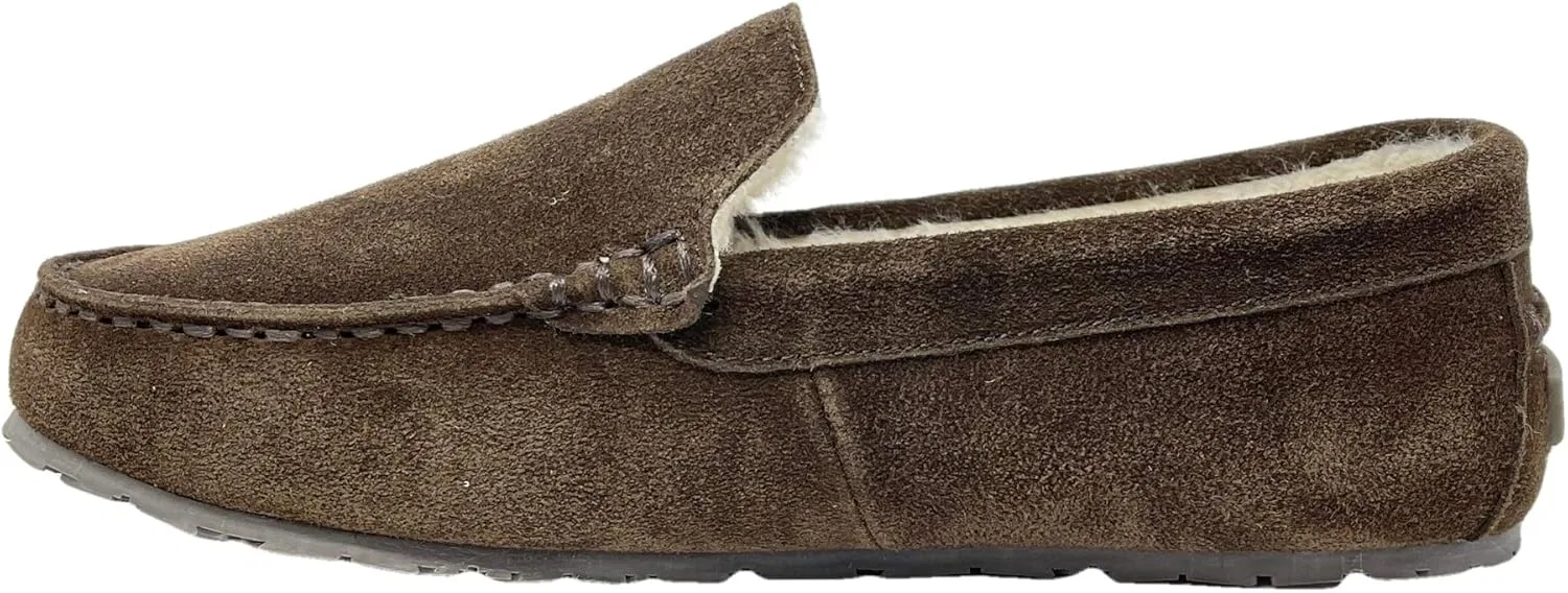 Тапочки Clarks, на меху, коричневые — фото 2