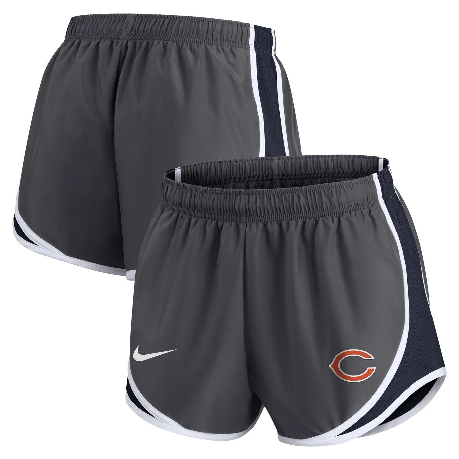 

Женские темно-серые шорты Nike Chicago Bears с логотипом Performance Tempo Nike, Серый, Женские темно-серые шорты Nike Chicago Bears с логотипом Performance Tempo Nike