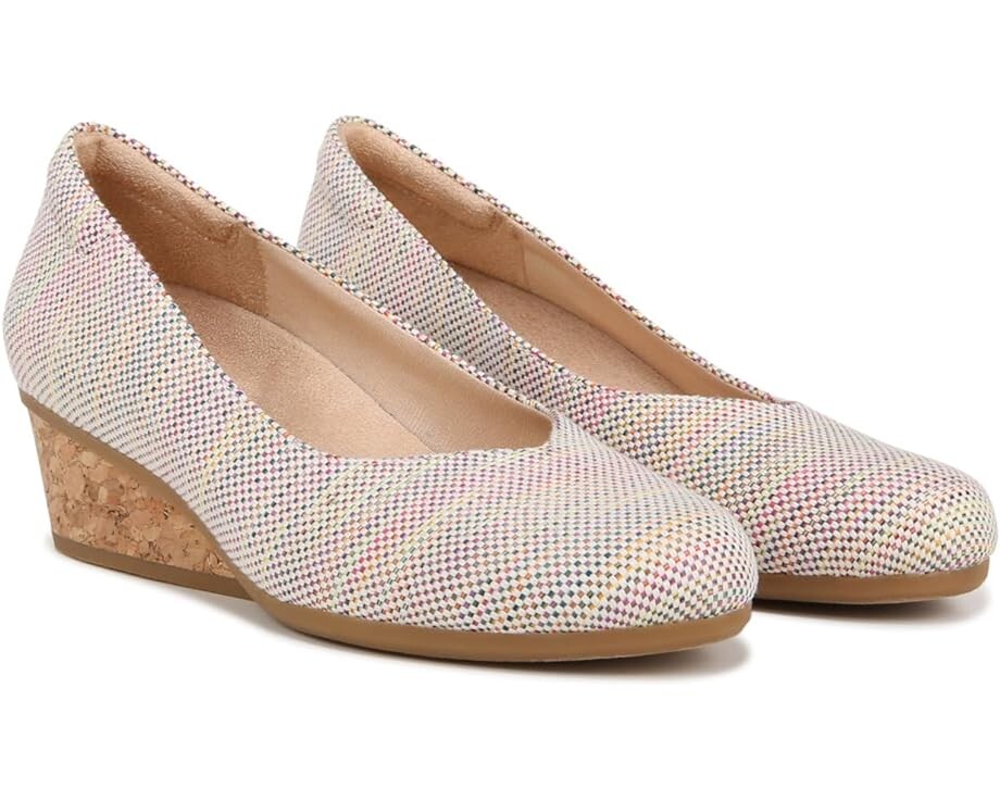 

Туфли Dr. Scholl's Be Ready Wedge Pumps, цвет Multi Woven Fabric