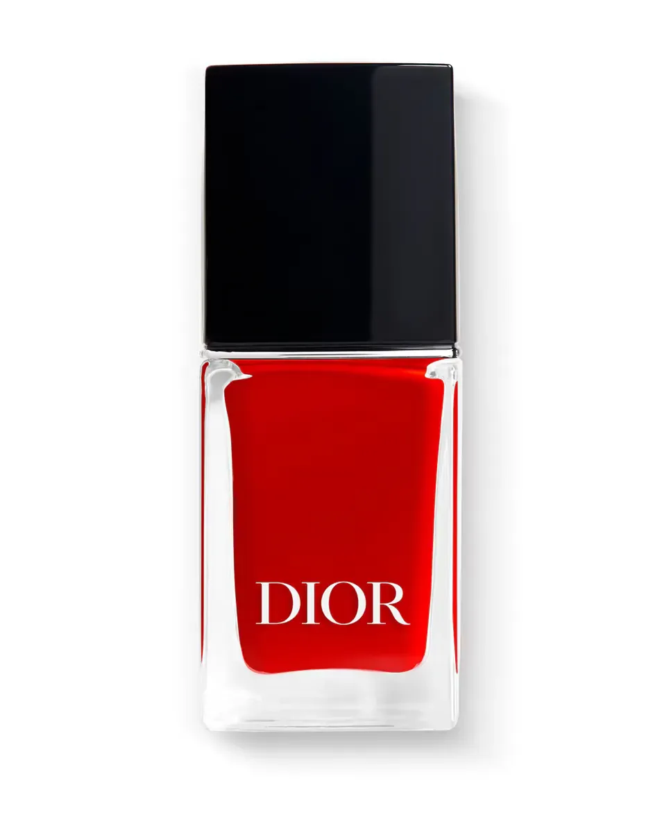 Лак для ногтей с гелевым эффектом и цветом couture Dior, 999 Rouge