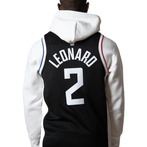 Майка Nike NBA Sports Quick Dry Basketball Jersey/Vest SW Fan Edition Los Angeles Clippers Leonard 2 Black, черный — фото 4