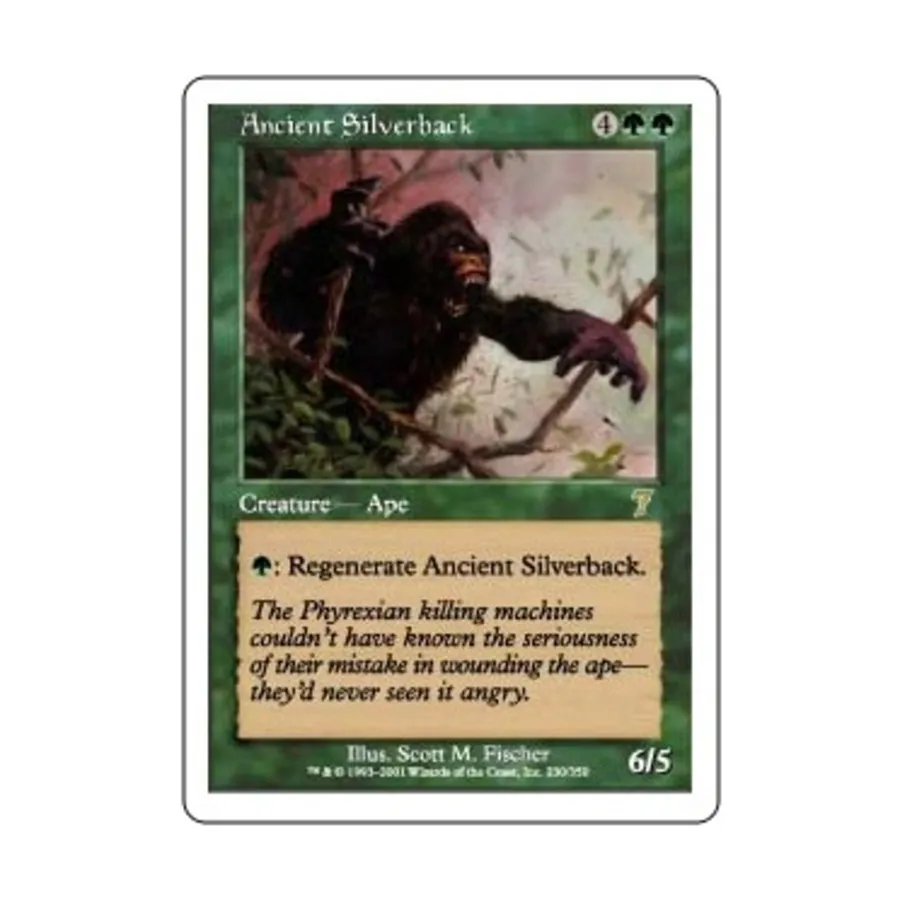 

CCG Древний Сильвербэк (клавиша R), MTG - 7th Edition