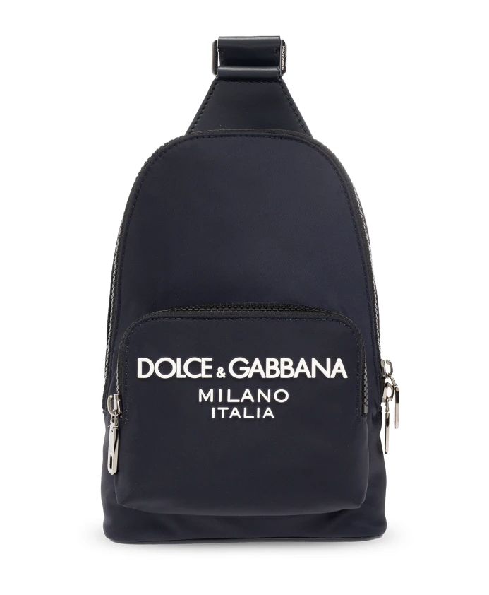 

Рюкзак на одно плечо Dolce & Gabbana, синий