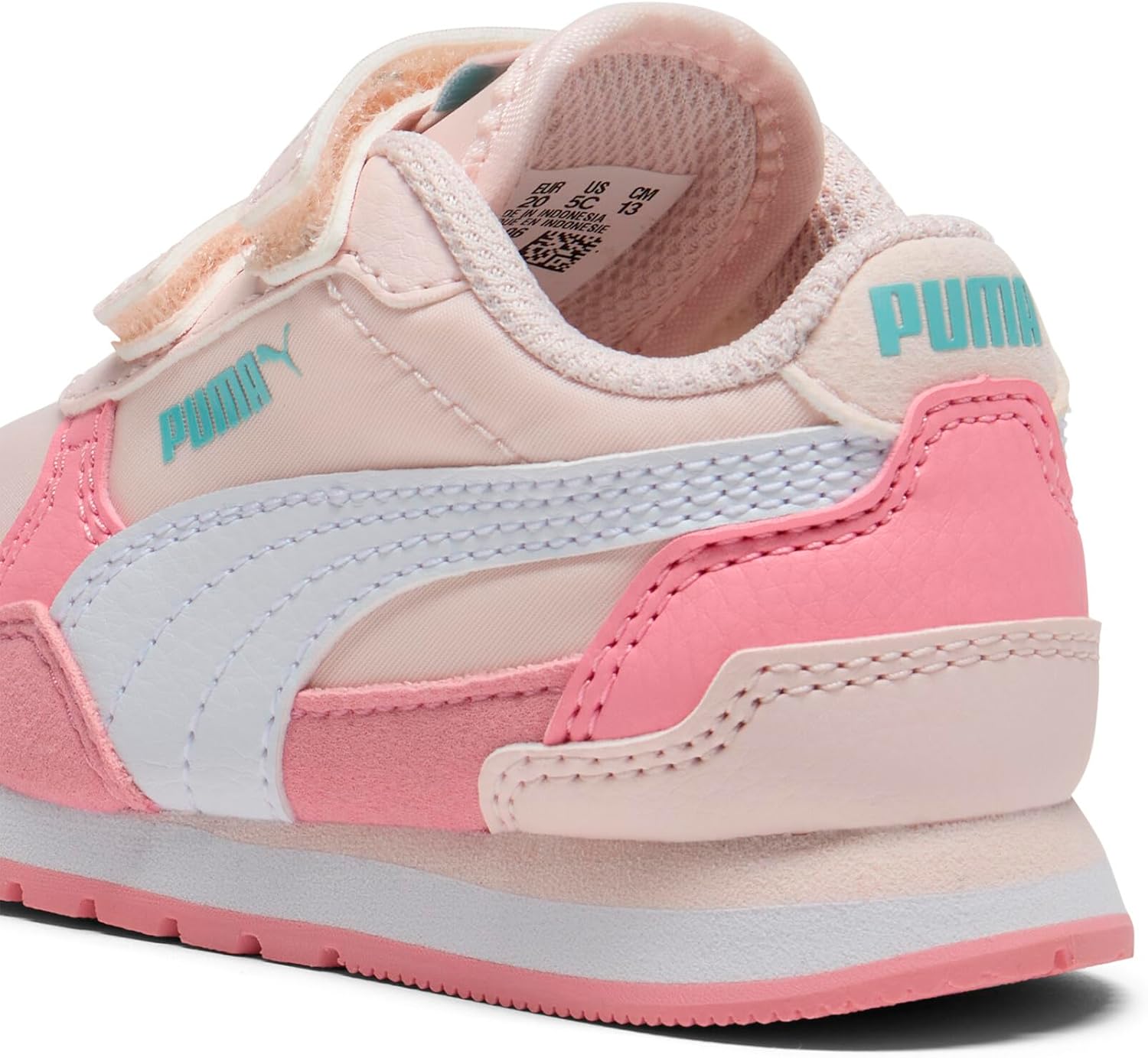 Кроссовки Puma St Runner унисекс-детские на липучке, белый — фото 2
