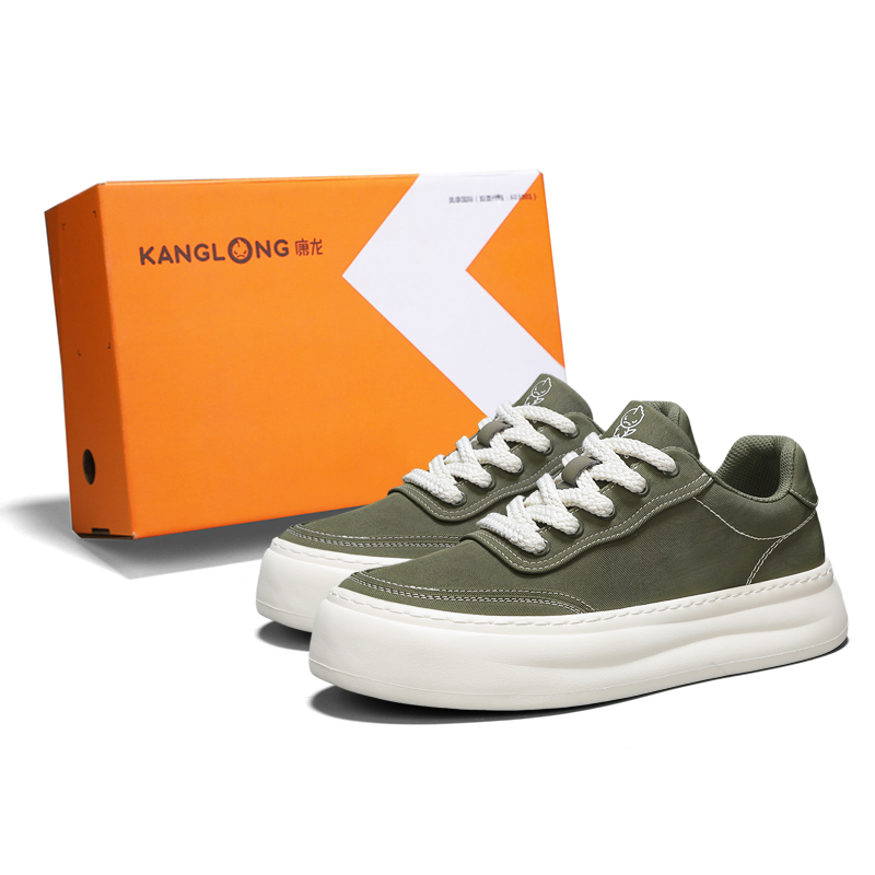 

Нескользящие, сбалансированные, легкие и дышащие низкие мужские кроссовки для скейтбординга KANGLONG, Black