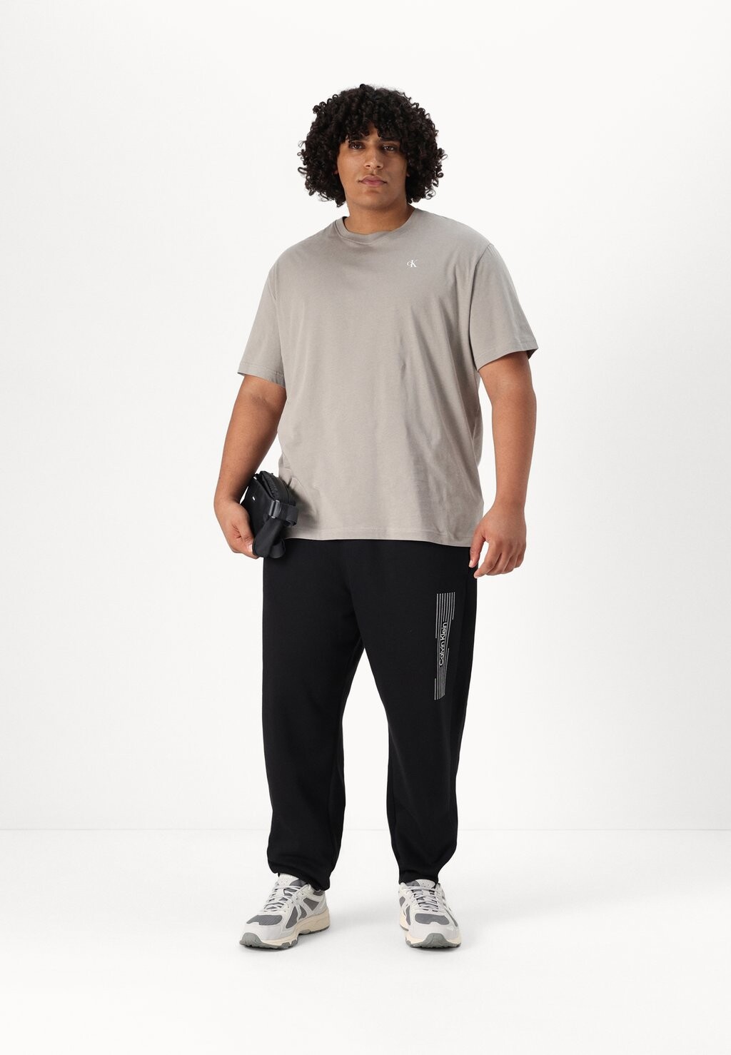 

Футболка с принтом PLUS BOLD BACK TEE Calvin Klein Jeans Plus, серый