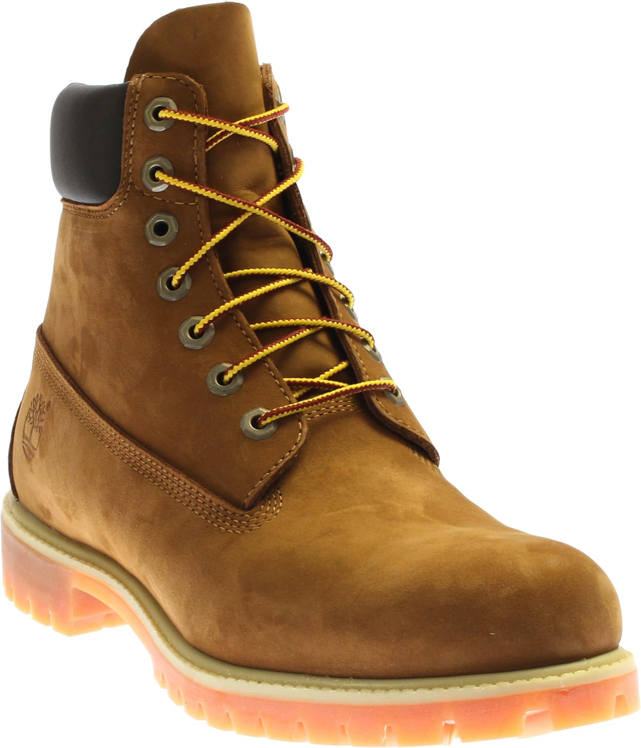 

Timberland мужские 6-дюймовые базовые водонепроницаемые ботинки с мягким воротником, Med Orange