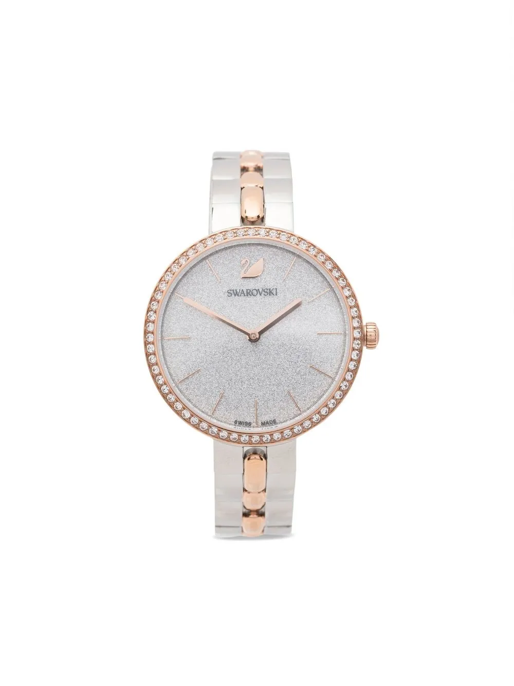 

Кварцевые наручные часы Cosmopolitan 30 мм Swarovski, серебяный