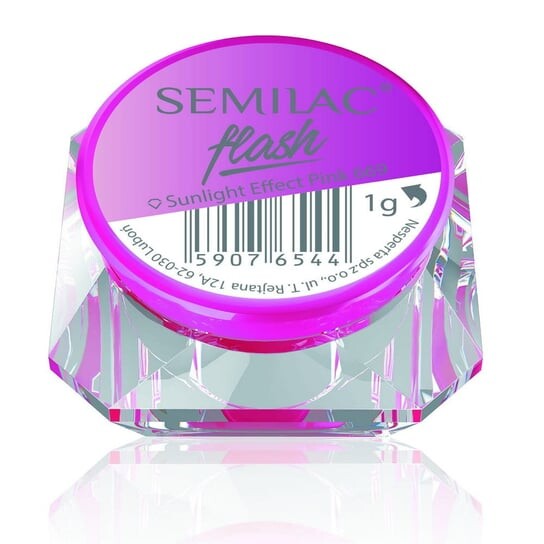 

Розовый 669 1г Semilac Flash Sunlight Effect