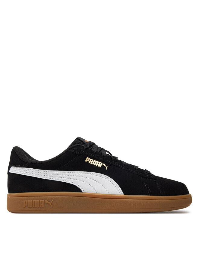 

Кеды детские Puma замшевые с логотипом бренда, черный