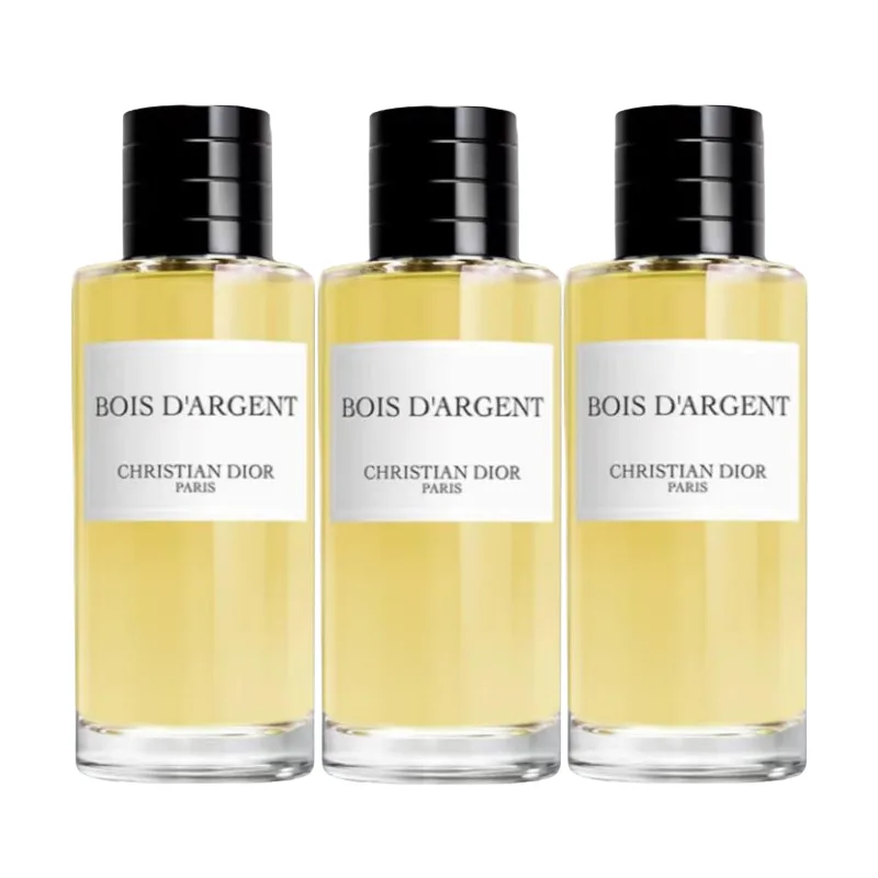 DIOR Мини-набор пробников парфюма Silver Shadow Clear Wood Eau De Parfum с ирисом и олибанумом, 7.5 мл, в деревянной коробке, 10ml — фото 4