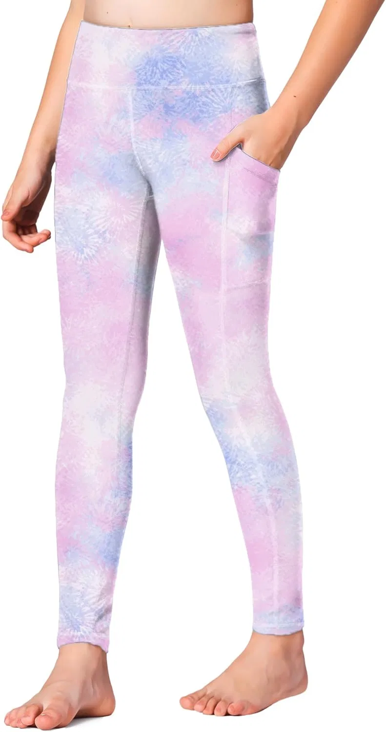 Леггинсы детские Stelle Athletic Leggings Tie Dye Marshmallow